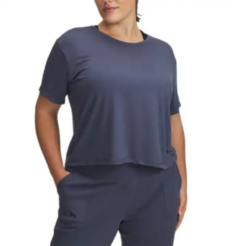Under Armour Motion Shirt Women's Downpour Gray/Midnight Marine Blue