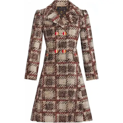 LOUIS VUITTON FW22 Coat Women's Brown
