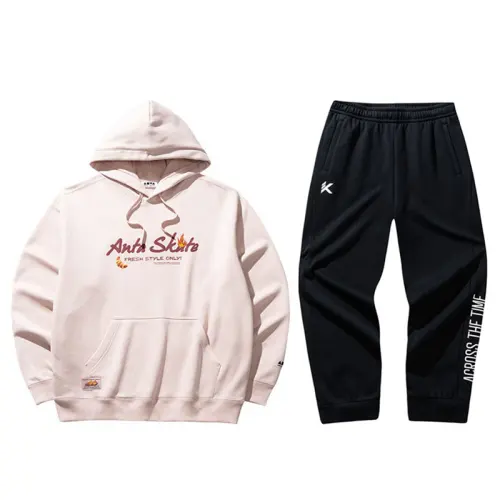 ANTA Casual Sportswear Men's Hooded Moderate