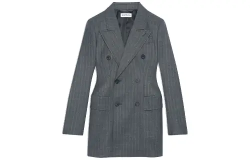 Balenciaga Women'ss Hourglass Blazer Grey