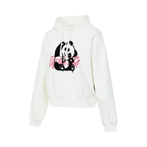 Vans Sweatshirts Women's White Hooded Moderate Other