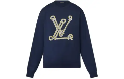 LOUIS VUITTON Sweatshirt Women's Dark Blue