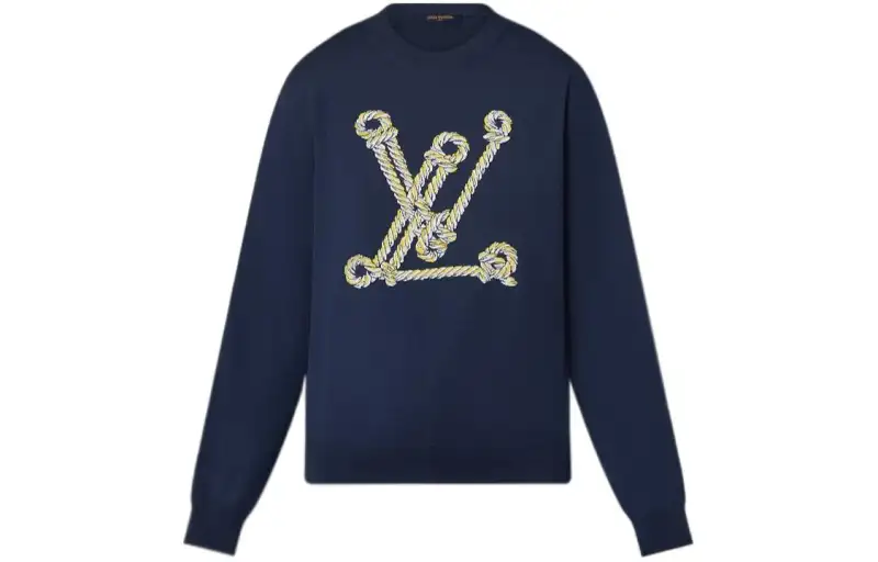 LOUIS VUITTON Sweatshirt Women's Dark Blue