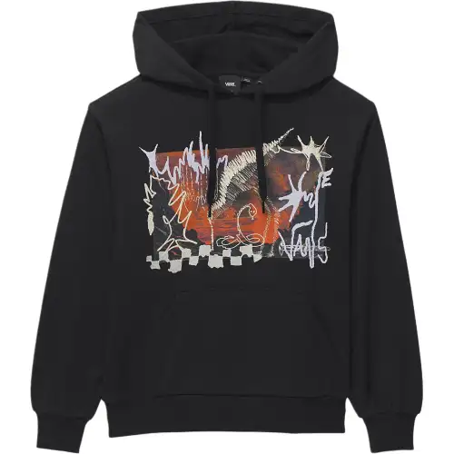Vans Blousant Pullover Hoodie Sweatshirt Women's Black