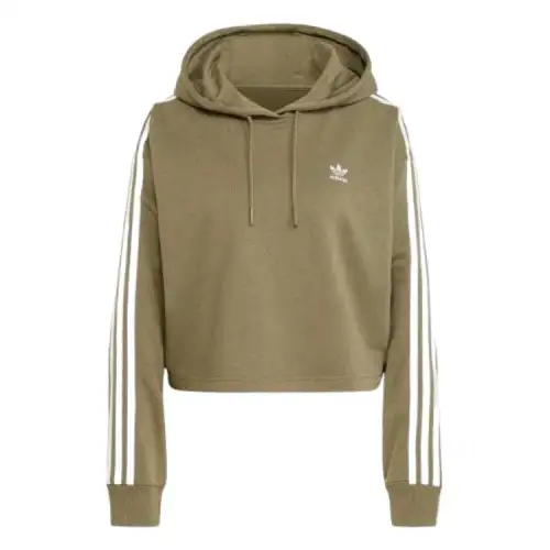 Adidas Originals Adicolor 3-Stripes Short Hoodie