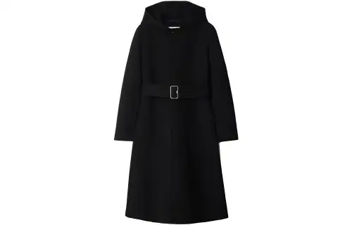【Previous Season】hooded wool-cashmere coat