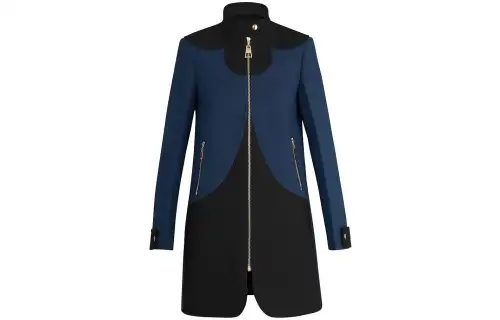 LOUIS VUITTON Coat Women's Black