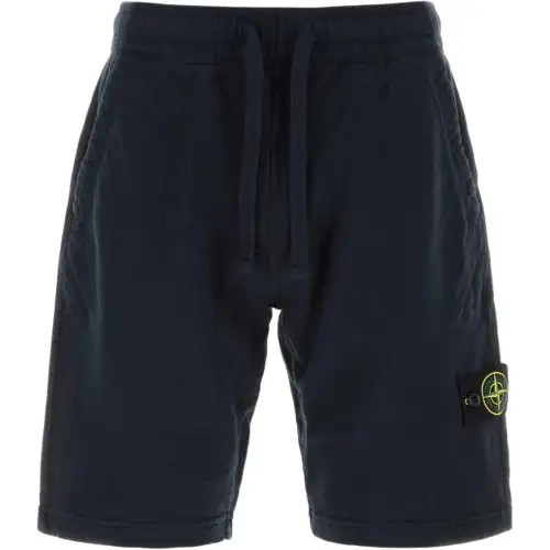 STONE ISLAND Casual Shorts Men's Marine Blue