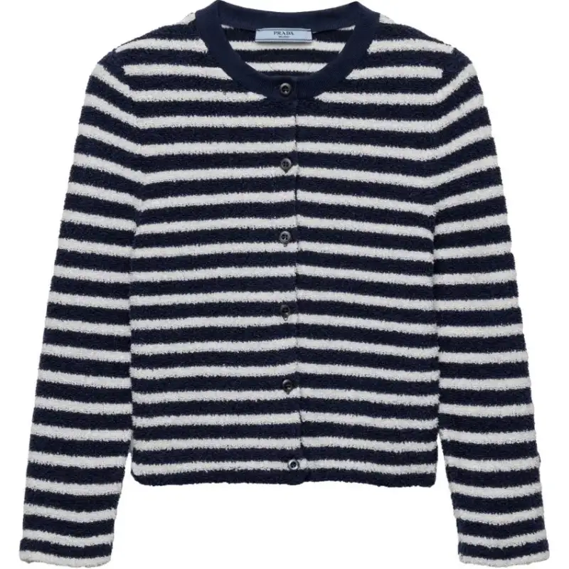Prada bouclé cardigan