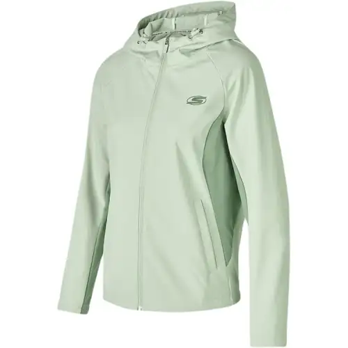 Skechers Sportlife Sports Trench Coat Comfortable Fleece Lined Thermal Lightweight Soft Hooded Jackets & Coats Women's
