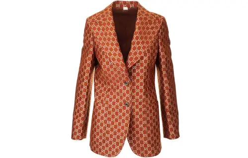 GUCCI Gg Single Breasted Blazer
