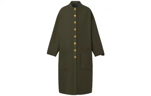 LOUIS VUITTON Coat Women's Green