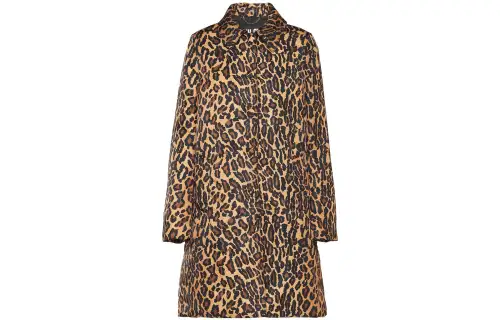 MIU MIU Coats Women's Brown Lapel Moderate Straight Fit