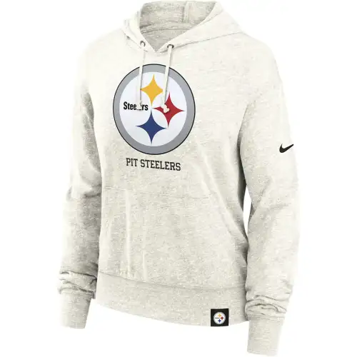 Nike Pittsburgh Steelers Gym Vintage Women's Nike Nfl Pullover Hoodie