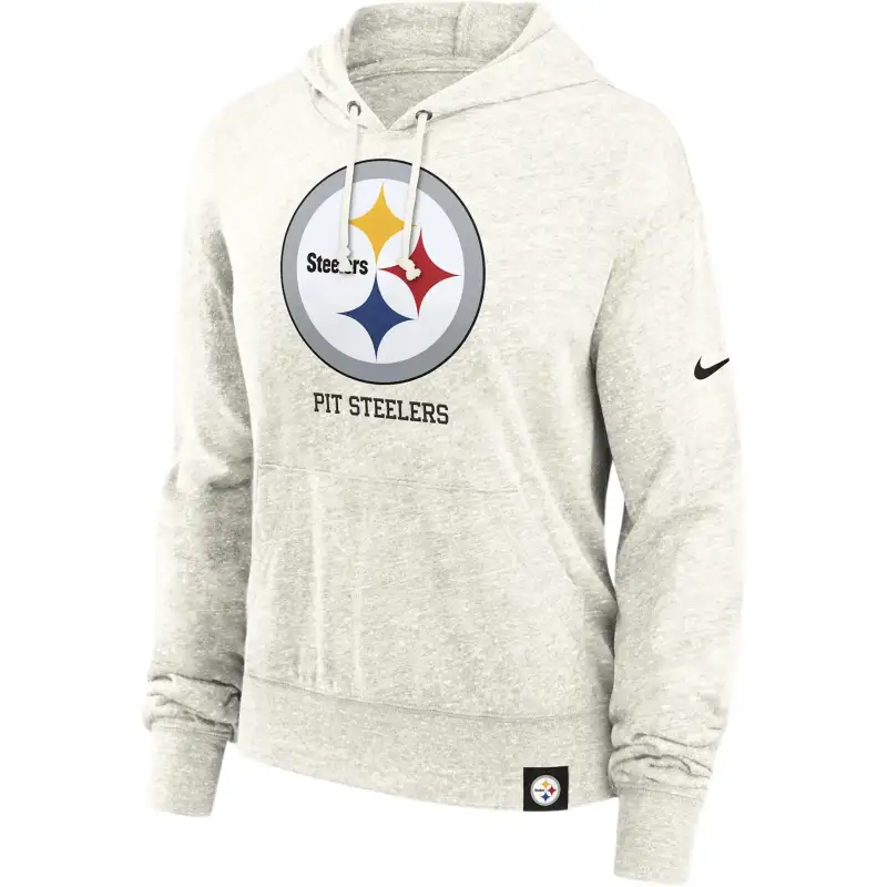 Nike Pittsburgh Steelers Gym Vintage Women's Nike Nfl Pullover Hoodie