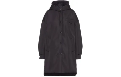Prada Re-Nylon triangle-logo raincoat