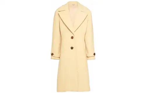 MIU MIU Coat Women's Light Yellow