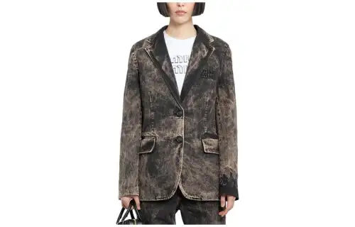 MIU MIU SS23 Business Suit Coat Women's Black