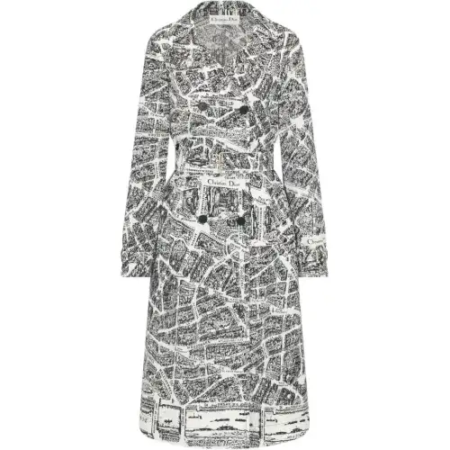 DIOR SS23 Coat Women's Multicolor