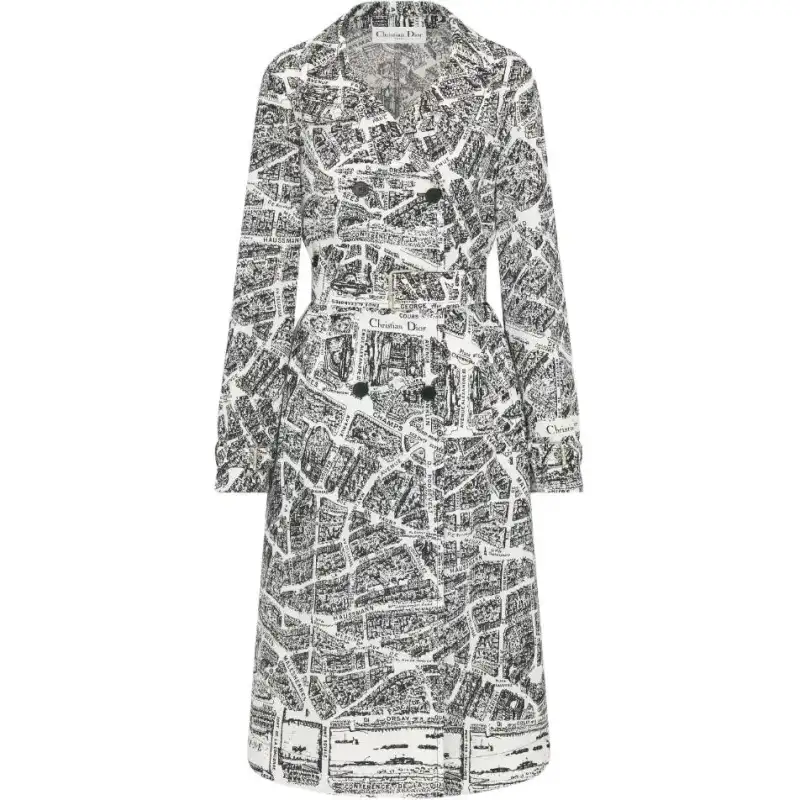 DIOR SS23 Coat Women's Multicolor