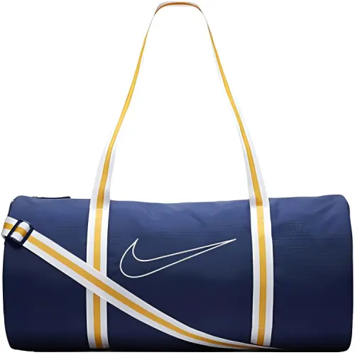 Nike Polyester Crossbody Handbag, Travel Bag Unisex Blue