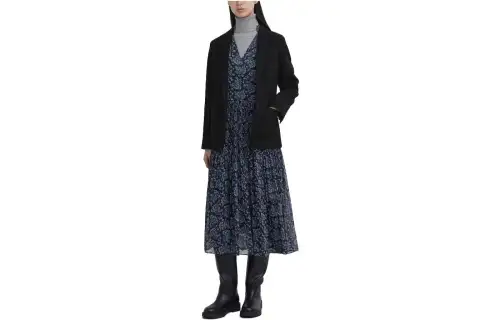 UNIQLO X Clare Waight Keller Business Suits Women's Black Suit Collar Moderate Other