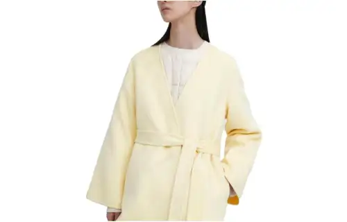 UNIQLO X Clare Waight Keller Coats Women's Apricot Yellow Moderate