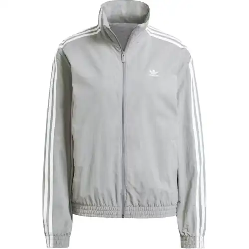 Adidas Women's Woven Track Top Grey Three