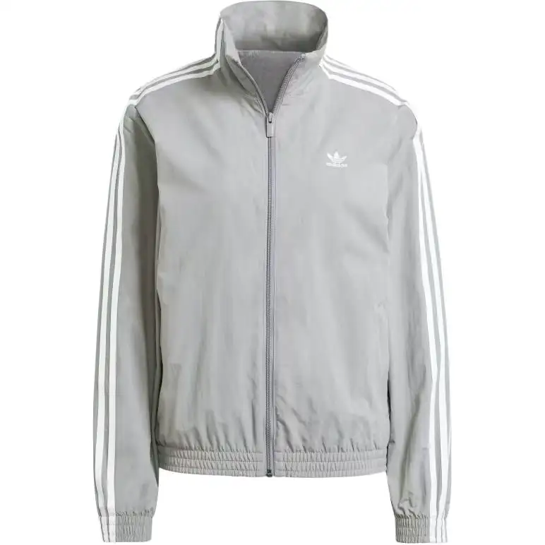 Adidas Women's Woven Track Top Grey Three