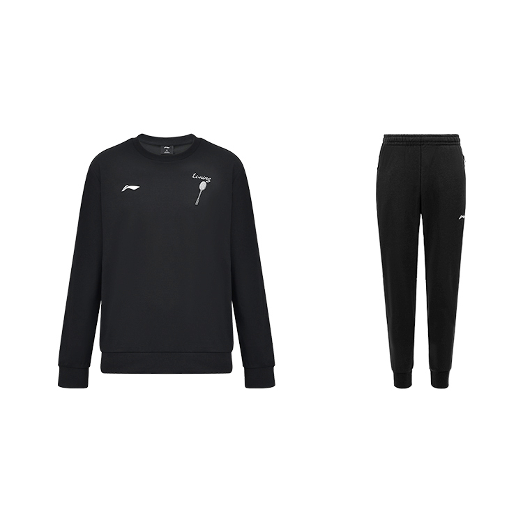 Li Ning Casual Sportswear Unisex Black