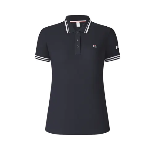 FILA Athletics Polo Shirt Women's RD Royal Blue NV