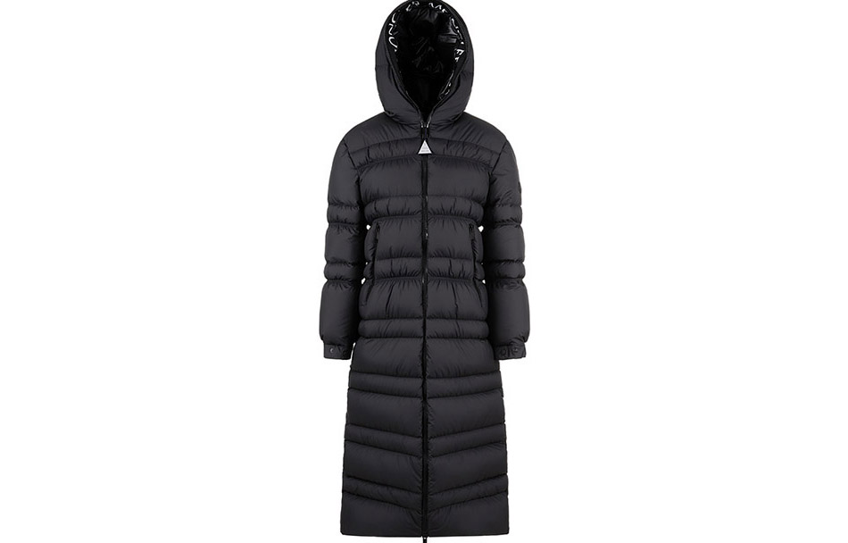 Женский пуховик Moncler Tumen (черный)