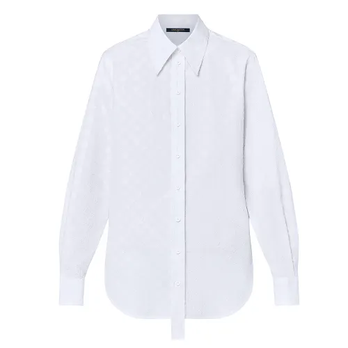 Lv Monogram Fil Coupé Shirt