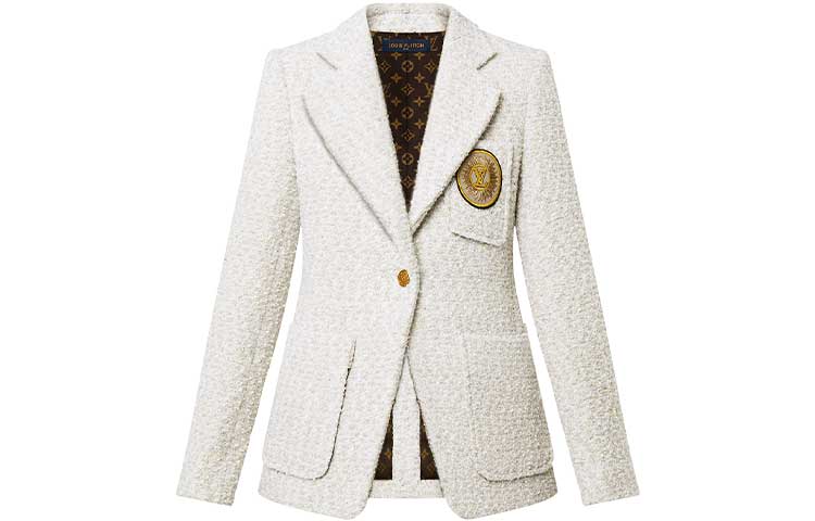 LOUIS VUITTON Business Suit Women's White