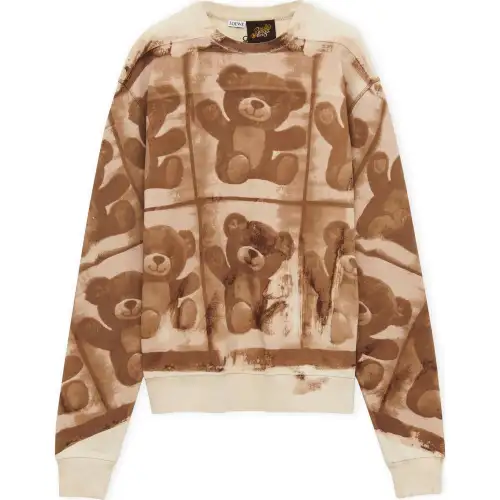 LOEWE SS24 Sweatshirt Women's Brown