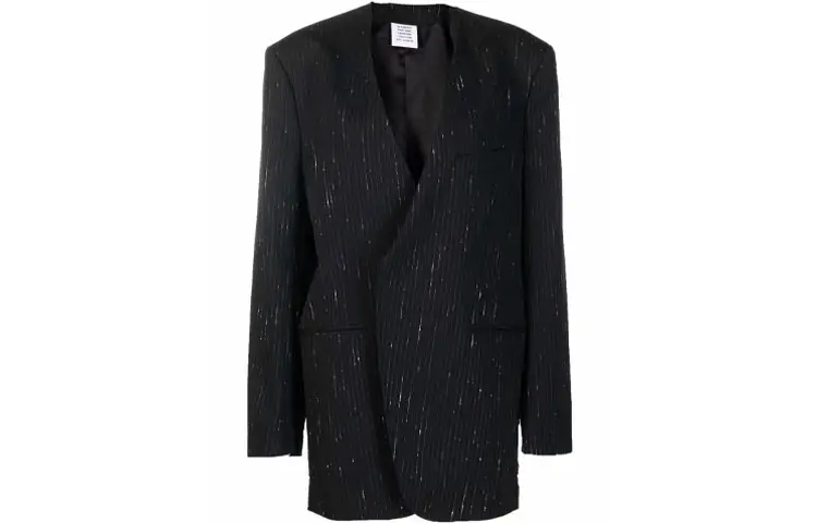 Vetements Business Suits Women's Black Moderate