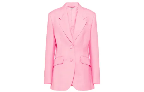 MIU MIU SS22 Business Suit Coat Women's Pink