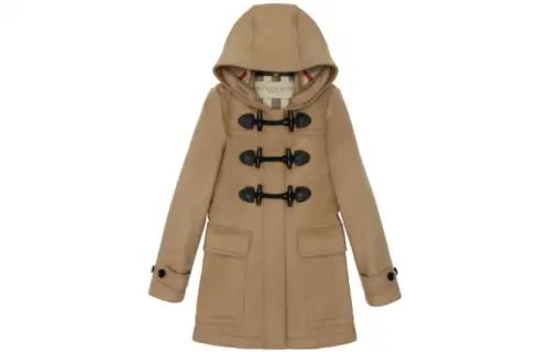 Burberry Coats Women's Brown Hooded Moderate Straight Fit