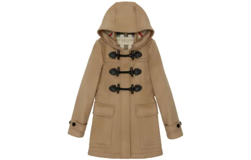 Burberry Coats Women's Brown Hooded Moderate Straight Fit