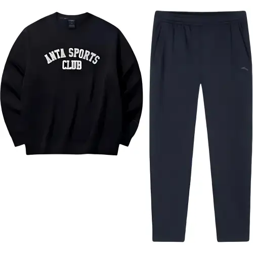 Anta Sports Life Collection Casual Sportswear Men's Black