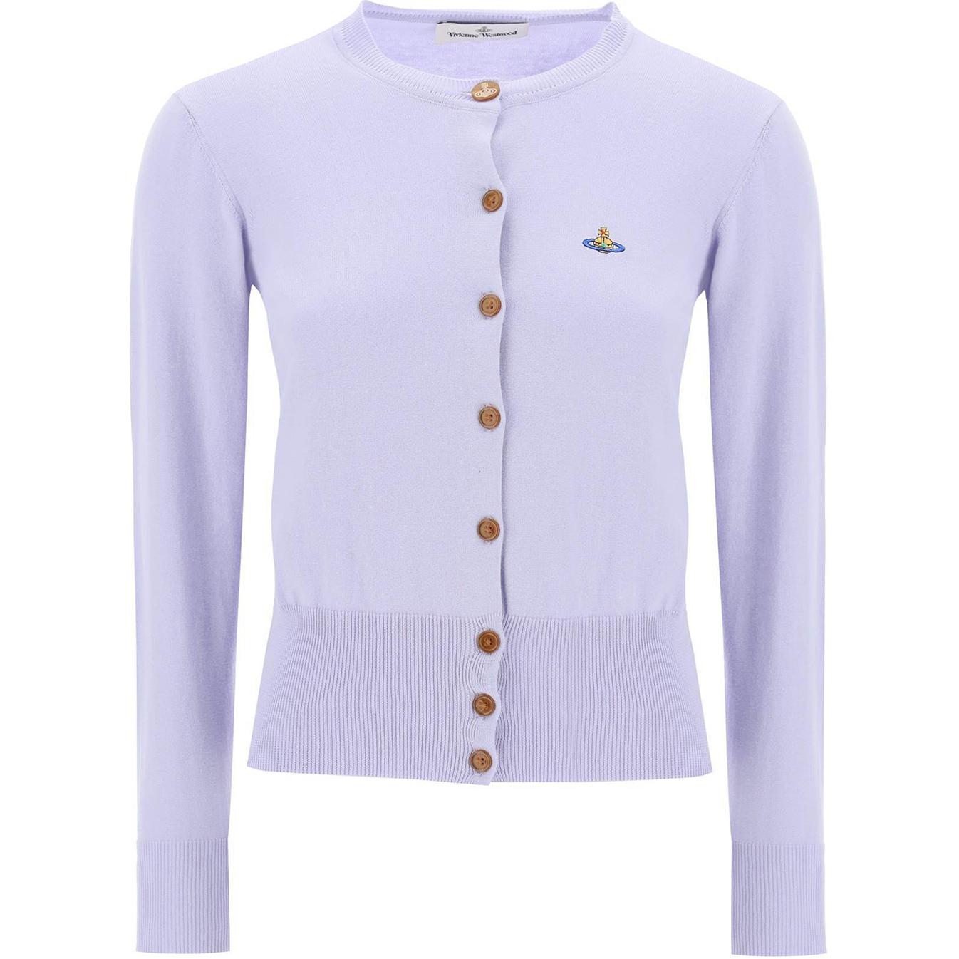 Женский кардиган Vivienne Westwood SS24 (фиолетовый)
