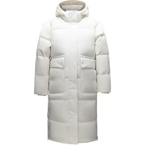 Anta Variety Training Collection Down Jacket Women's Ivory White