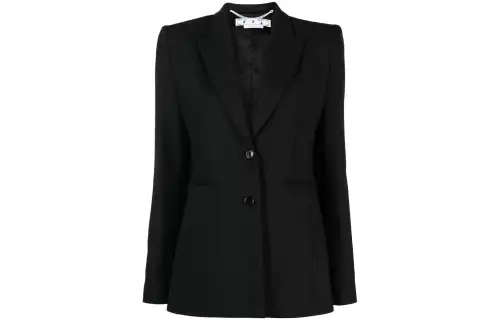 OFF-WHITE tailored single-breasted blazer