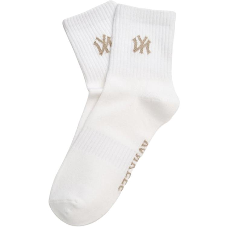 MLB Crew Socks Unisex 1 Pack White