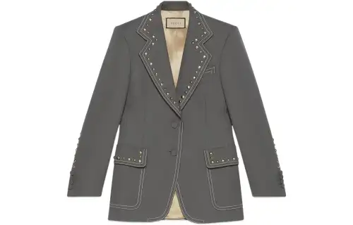 【Previous Season】Fluid Drill studded jacket