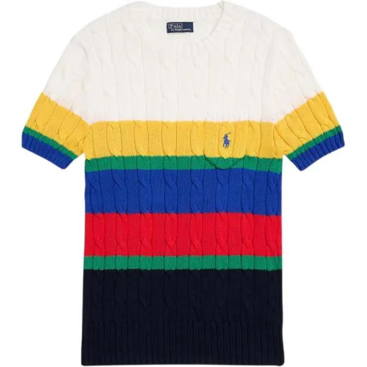 Polo Ralph Lauren Knitwear Standard Women's Blue Multicolor