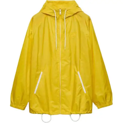 Prada Zip-Up Hooded Jacket