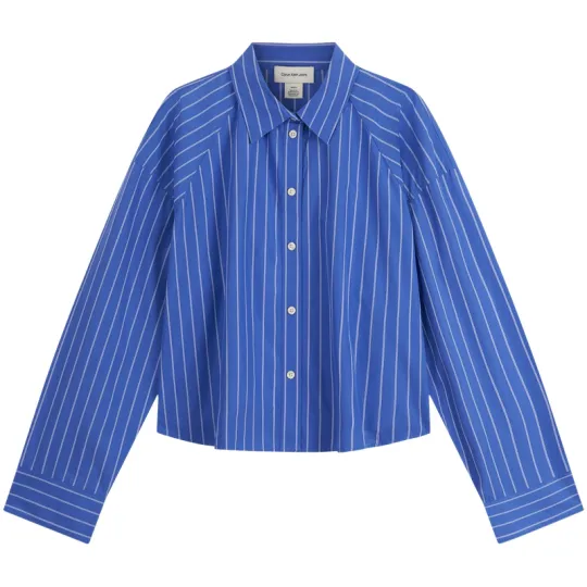 Calvin Klein striped cotton shirt