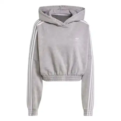 Adidas Originals Washed-Out Crop Oversized Hoodie