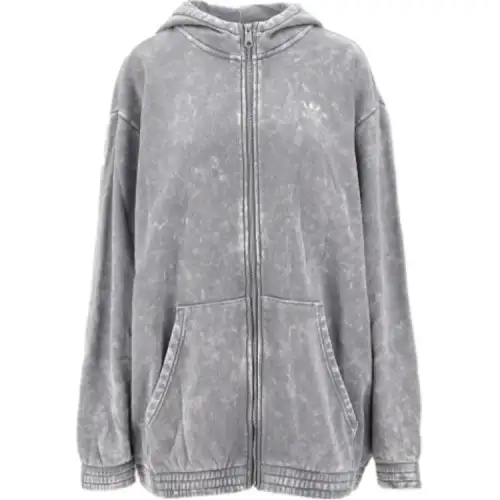 Adidas Originals Acid Washed Jackets & Coats Women's Gray